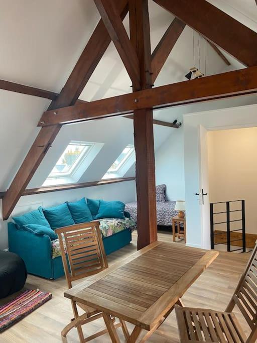 Maison Du Cap Lihou, Duplex Au 1Er Et 2Eme Etage Mansarde, Quartier Historique, Γκρανβίλ Εξωτερικό φωτογραφία